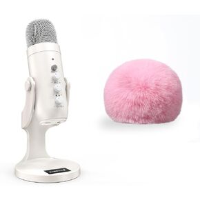 ZealSound Gaming USB Microphone k66w-us and d65p Furry Cover