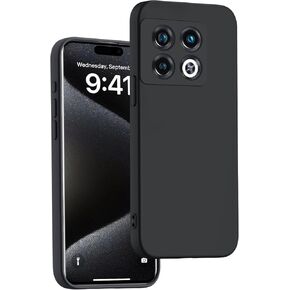Designed for OnePlus 10 Pro Case,Silicone Slim Thin Shockproof [Soft] [Anti-Scratch] [Drop Protection],Blue,MUS-XGJ-33-03