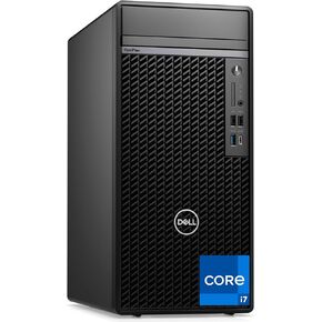 Dell OptiPlex 7020 Tower Plus Computer, Intel Core i7-14700, 64GB DDR5, 2TB NVMe PCIe SSD, USB-C, DisplayPort, HDMI Adapter, Built in WiFi - Bluetooth, Windows 11 Pro, Black Desktop