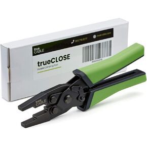 trueCABLE Parallel Crimping Pliers, Toolless Keystone Jack and Field Termination Plug Closure Tool, trueCLOSE