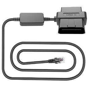 OBD Radar Detector Cable,OBDII Detector Power Adapter, OBD to RJ11 Charger Cable, Universal Radar Detector Connector for Escort MAX 360 Passport Uniden R1/R3 Beltronics Radenso XP