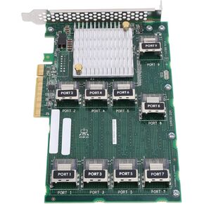 SAS RAID Controller Card - AEC 83605 Support 24 Hard Drives Expansion, RAID Expander Card, 9 Ports PCIE X 8 Expander Card for Server DL380 388 G9 G10