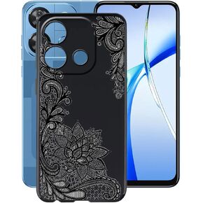 Case for Oukitel C57 Pro (6.52"), Black Soft TPU Bumper Phone Case, Slim Shockproof Silicone Military Grade Drop Protective Shell for Oukitel C57 Pro - Black