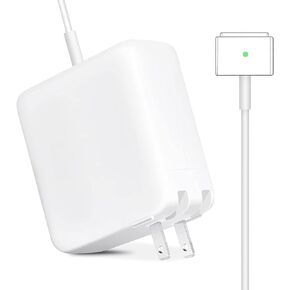 Mac Book Pro Charger Replacement for Mac Book Pro/Air 45W 60W AC 2 T Connector Power Adapter Compatible with Mac Pro Mac Air 11 inch and 13 inch(Applicable to Late 2012-2017)