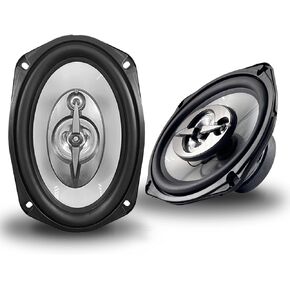 6"x9" Speakers - 3-Way Car Coaxial Speakers, 300W, 4-Ohm Impedance,Injection Woofer & Electro-Dynamic Tweeter