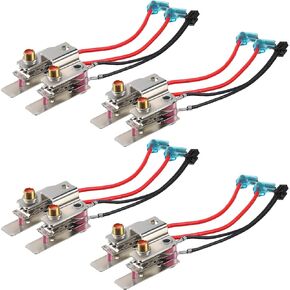 Dreyoo 4 Pcs Pressure Sensor Replacement Compatible with Instant Pot/Power Cooker/Cuisinart/Power Quick Pot/Farberware/Gourmia Cooker, General Pressure Sensor or Switch