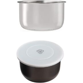 Goldlion Accessories for Ninja Foodi 8 Qt, Stainless Steel Inner Pot, Inner Pot Cover