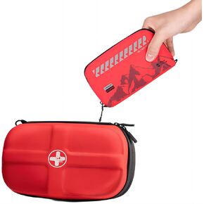 RHINO RESCUE Bundle Mini First Aid Kit Ultralight Waterproof Medical Kit for Hiking+First Aid Kit, HSA/FSA Eligible, Waterproof Portable Emergency Medical Kit for Travel