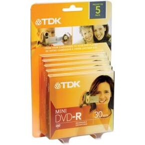 TDK Electronics DVD-R14RCL5 MINI DVD DISC Camcorder