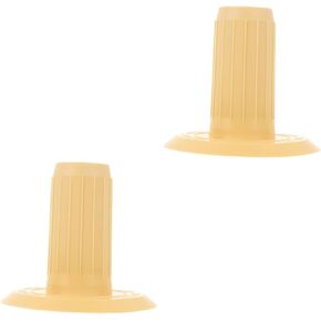 TEHAUX 4pcs Yarn Spool for Yarn Spinner, Plastic Wool Winding Holder Machine Wool Winder Cones Replacement Wool Winder Wool Bobbins Yarn Winder for Wool Portable Weave Yarn Ball Winder Tube