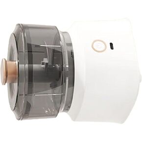 DAUERHAFT Electric Food Chopper , Food Grinder Multifunctional for Vegetables (White)