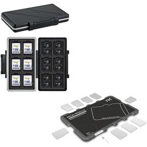 10 Slots Micro SD Card Case+36 Slots Memory Card Case