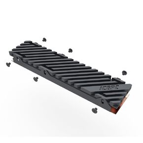 M.2 PCI-E NVME 22110 SSD Graphene Coating Full-Cover Copper Heatsink with Thermal Conductive Adhesive Suitable for Enterprise-Class Server or PC 22110 Solid State Disk