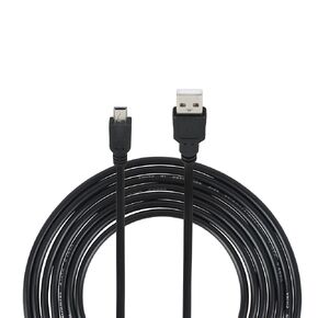 سلك كابل USB 10 أقدام للثلج الثلج الأزرق والثلوج USB Microphone compate/جهاز الكمبيوتر اللوحي/الهاتف حبل 1 قطعة حزمة سوداء