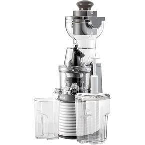 Cold Press Whole Fruit Slow Juicer Wide Mouth health Vegetable Processor, New FilterFree Electric Cold Presses with Stainless Steel strainer,Rated power 250W