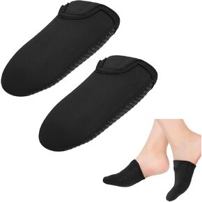 Cosmos 2 Pcs Neoprene Toe Warmers Sleeve Ice Bath Toe Cover Thermal Foot Toe Cap Socks Ice Bath Accessories Reusable Cycling Foot Covers for Winter Outdoor Sports Cycling Skiing Hiking