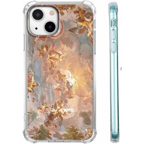 قضية لـ iPhone 15 مع تصميم رعاة البقر ، Western Wild Quotes Collage Case for Boys Girls ، Clear Tpu Pumper Case ، 6.1 "(Cowboy ، 15) in Kuwait