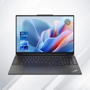 Lenovo ThinkPad E16 Business Laptop, 16" FHD+ Touchscreen, Intel Core i7-1355U, 40GB RAM, 1TB SSD, Fingerprint, Backlit, HDMI, Wi-Fi 6, Windows 11 Pro, Bundle with Targus USB-C 100W Docking Station