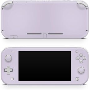 Tacky Design Solid Color Skin Compatible with Nintendo Switch Lite Skin Wrap, Minimalist Solid Skin for Nintendo Switch Lite Cover, Premium Vinyl 3M Full Wrap Decal. (Soft Sage)