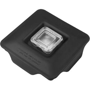 Blender Latching Lid Replacement For Blendtec Commercial Wildside & Fourside Jars, Blender Lids Top with Removable Center Cap, Wildside Jar Lid Replacement for Keeping Splashes Contained During Blend