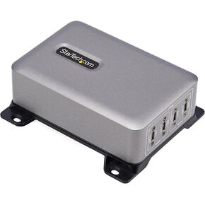 StarTech.com 4-Port USB-C Charging Station, 240W GaN Charger Block for MacBook Pro/Air, iPhone 16/15/Pro, iPad Pro, Dell XPS, Pixel and More