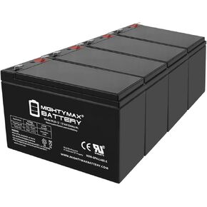 ML8-12 - 12 Volt 8 AH, F1 Terminal, Rechargeable SLA AGM Battery