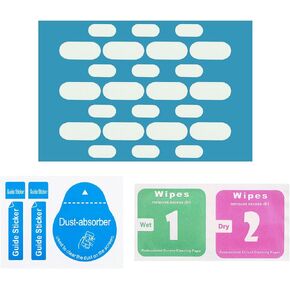 MECCANIXITY Webcam Cover Slide 0.3mm Thick Oval Plastic Laptop Camera Cover Slide Web Blocker Protect Privacy for Computer, Laptop White 24 Pack