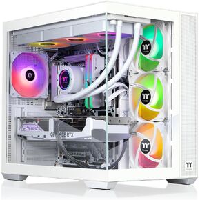 Thermaltake LCGS View i1480S-380 Gaming Desktop (Intel® Core™ i9-14900KF, ToughRam 32GB DDR5 6000MT/s RGB Memory, NVIDIA® GeForce RTX™ 5080, 1TB NVMe M.2, WiFi, Windows 11) V38S-Z790-580-LCS
