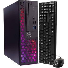 BLAIRTECH RGB Desktop Computer - Intel I5-8500 CPU (3.2GHz) | 16 جيجابايت DDR4 RAM | 1 تيرابايت SSD الحالة الصلبة | Windows 11 Professional | المنزل أو المكتب كمبيوتر | wifi + البلوتوث