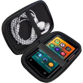 Hard Shell Travel and Storage Case Compatible with innioasis G1 / G3 4" / IERO B9 4 Inches MP3 Player (Black)
