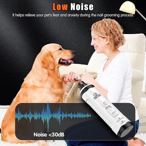 2 in 1 Dog Nail Trimmers with LED Light for Bloodline, Dog Comb, Dog Nail Clippers with Quick Sensor & Safety Guard to Avoid Overcutting, Cat Puppy Claw Clipper for Grooming with Nail File Blue in Saudi Arabia