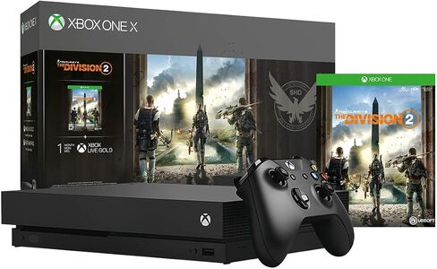 Xbox One X 1TB Console - Tom Clancy's The Division 2 Bundle (2017 Model) (Renewed) in Saudi Arabia