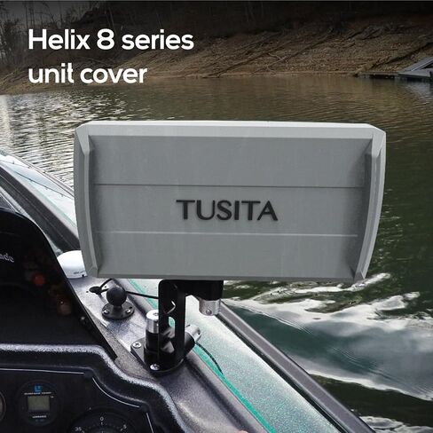 تغطية Tusita المطاط متوافق مع Humminbird Helix 8 و Helix 9 G3N Fishfinders - 780038-1 UC H89 in Kuwait