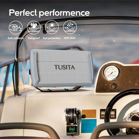 تغطية Tusita المطاط متوافق مع Humminbird Helix 8 و Helix 9 G3N Fishfinders - 780038-1 UC H89 in Kuwait