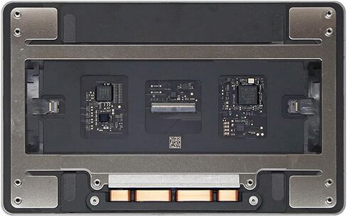 A2918 Trackpad Replacement for MacBook Pro (14-inch,M3,2023) Touchpad with Cable and Screws Tool Kit EMC 8304 821-04626-01 (Silver) in Saudi Arabia