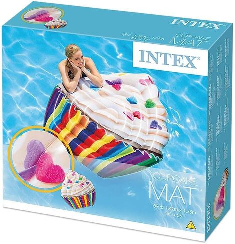 Intex واقعية طباعة تجمع حصيرة الأناناس 216 × 124 سم متعددة الألوان in Saudi Arabia