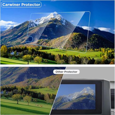 Carwiner Screen Protector Compatible with 2024 Toyota Tacoma SR /SR5/TRD PreRunner Display Accessories，8 inch Matte Tempered Glass Navigation Touch Screen Film. in Kuwait