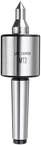 MT1 Rotary Bearing Heavy Duty Live Tailstock Center, Woodworking Tapered Turning Center, Morse Taper, MT1 Live Centers with 60 Degree Point and 0.000197" Accuracy in Saudi Arabia