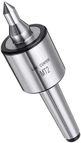 MT1 Rotary Bearing Heavy Duty Live Tailstock Center, Woodworking Tapered Turning Center, Morse Taper, MT1 Live Centers with 60 Degree Point and 0.000197" Accuracy in Saudi Arabia
