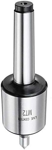 MT1 Rotary Bearing Heavy Duty Live Tailstock Center, Woodworking Tapered Turning Center, Morse Taper, MT1 Live Centers with 60 Degree Point and 0.000197" Accuracy in Saudi Arabia