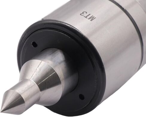 MT1 Rotary Bearing Heavy Duty Live Tailstock Center, Woodworking Tapered Turning Center, Morse Taper, MT1 Live Centers with 60 Degree Point and 0.000197" Accuracy in Saudi Arabia