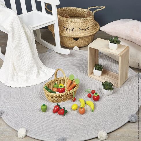 Janod - Pasta Mix - Pasta Set - Pretend Play Kitchen & Tea Set Toy - 58 Wooden, Cardboard and Felt Pieces Included - Water-Based Paints - 3 Years + J06598 in Saudi Arabia