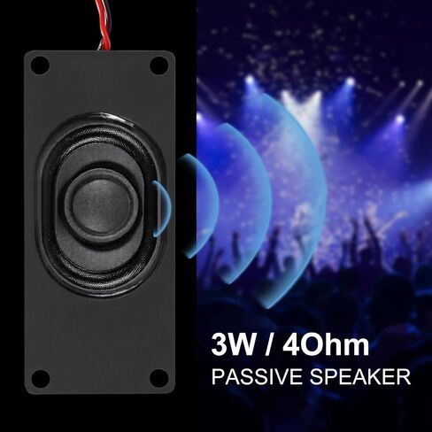 6pcs Speakers 3 Watt 8 Ohm Mini Speaker 8ohm 3w Loundspeaker Micro Speaker with JST-PH2.0 Interface Compatible with Small Electronic Projects in Kuwait