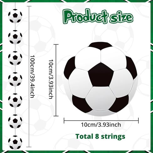 Faccito 8 PCS Sports Party Banners Sports Sports Party Decorations Paper Sports Garland for Boys Kids Teens Sports Birthday Party Baby Shower Classroom Supplies (كرة السلة) in Kuwait