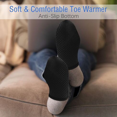 COSMOS 2 PCS Neoprene Toe Theres Sleeve Ice Bath Toe Cover Cover Thermal Foot Toe Cap Caps Accesories Ice Bath Accourse Cycling Foot Covers for Winter Outdoor Sports Cycling التزلج على المشي لمسافات طويلة in Kuwait