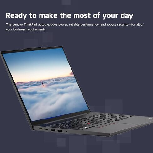 Lenovo ThinkPad E16 Business Laptop, 16" FHD+ Touchscreen, Intel Core i7-1355U, 40GB RAM, 1TB SSD, Fingerprint, Backlit, HDMI, Wi-Fi 6, Windows 11 Pro, Bundle with Targus USB-C 100W Docking Station in Saudi Arabia