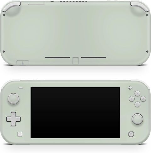 Tacky Design Solid Color Skin Compatible with Nintendo Switch Lite Skin Wrap, Minimalist Solid Skin for Nintendo Switch Lite Cover, Premium Vinyl 3M Full Wrap Decal. (Soft Ivory) in Saudi Arabia