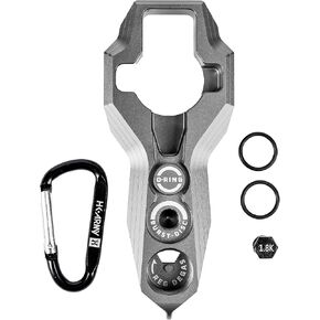 HK Army Tank منظم الأدوات متعددة الأدوات مع قرص الاندفاع ، Carabiner