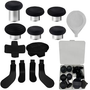 13in1 إكسسوارات Metal Thumbsticks لـ Xbox Elite Controller Series 2 Core ، Paddles Metal Thumbsticks Paddles Replace Presentip for Elite Series 2 Core مع 6 مقايضة مقايضة ، 4 مجاذيف ، 2 D-Pads ، 1Tool (الأزرق)