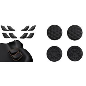 PlayVital Grip Improvement Set Thumb Grips for Steam Deck Black